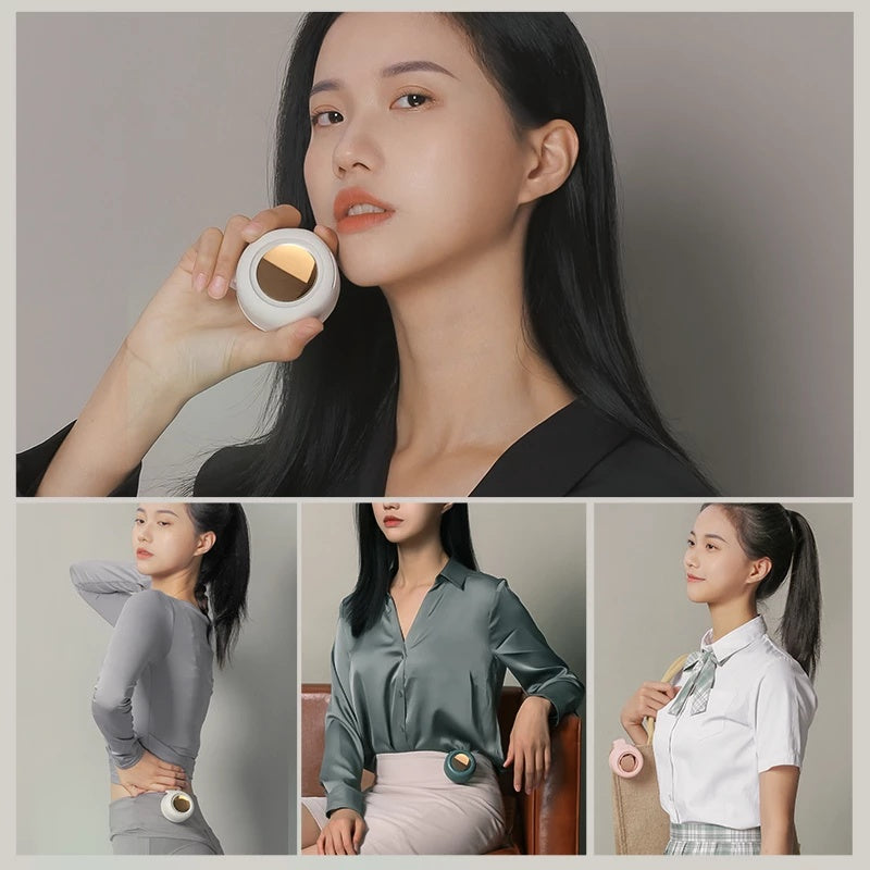 Clip-On Leafless Fan – Hands-Free Cooling Anywhere!