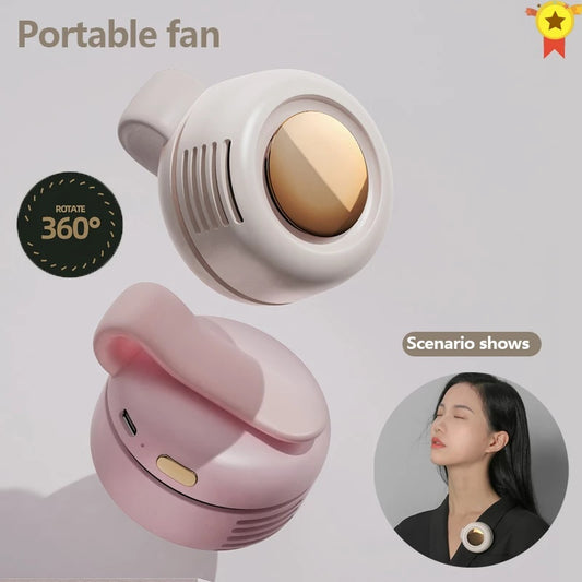 Clip-On Leafless Fan – Hands-Free Cooling Anywhere!