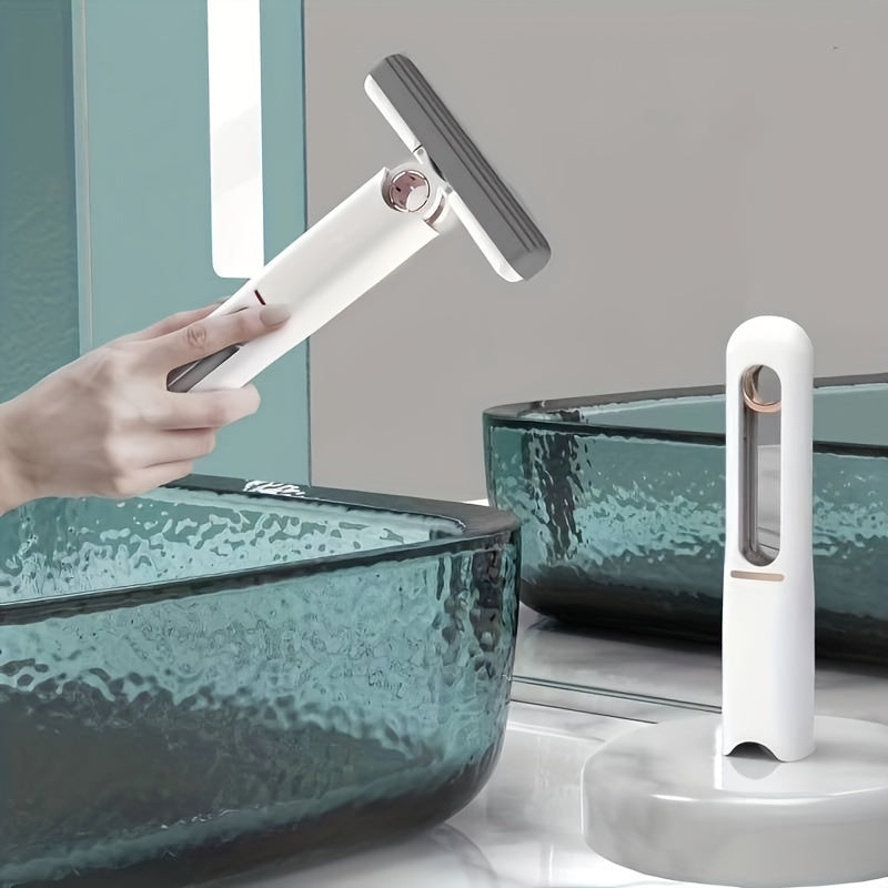 Mini Self-Squeeze Cleaning Mop – Desk, Window, Kitchen & Car Cleaner