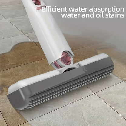 Mini Self-Squeeze Cleaning Mop – Desk, Window, Kitchen & Car Cleaner