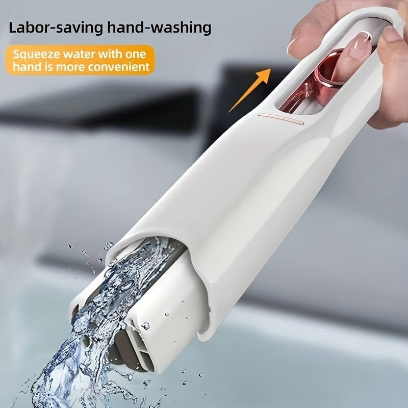 Mini Self-Squeeze Cleaning Mop – Desk, Window, Kitchen & Car Cleaner